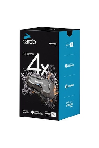 Cardo Freecom 4x Bluetooth Ve İntercom Jbl Tekli Paket