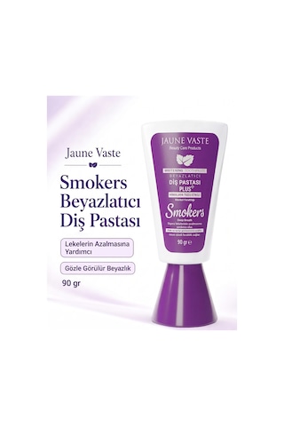Smokers Beyazlatıcı Diş Pastası Himalaya Tuzu Etkili Mentollü Bakım - 90 Gr