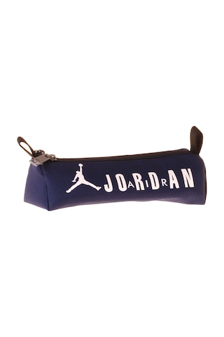 Jordan Air Brooklyn Navy Blue Lacivert Erkek Çocuk İki Bölmeli Kalem Çantası/kalemlik - Q3185