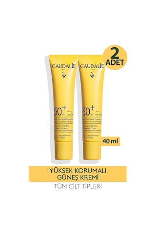Caudalie Very High Protection Fluid Yeni Spf50+ 40 Ml 2 Adet