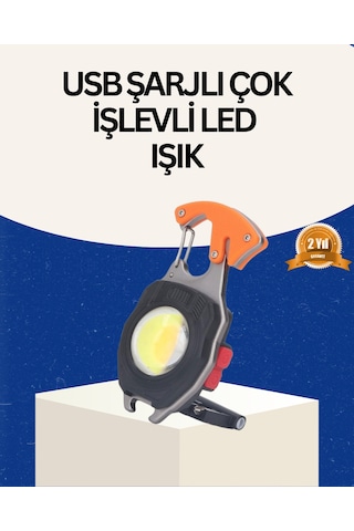 Usb Şarjlı Mini Led Anahtarlık Fener
