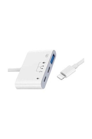 Büro Ev Ofis Cihazları İçin iOs Uyumlu usb Fonksiyonel Adaptör