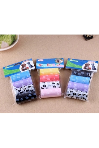 30 Cm 15 Adet Kullanıma Uygun Köpek Kaka Poşetı 4lü Set
