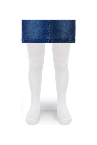 Civil Girls Kız Çocuk Külotlu Çorap 3-11 Yaş Beyaz 70D833000Y31 Beyaz