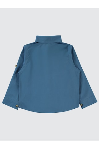 Civil Boys Erkek Çocuk Tişörtlü Gömlek 2-5 Yaş İndigo İndigo