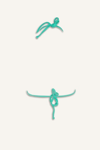 Defacto Regular Fıt Üçgen Bikini Üstü T3666az26smgn1101 Yeşil-gn1101