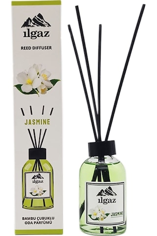 Ilgaz Jasmin Bambu Çubuklu Oda Kokusu 110 Ml & Okyanus Bambu Çubuklu Oda Kokusu 110 Ml 2'li Ortam Kokusu Seti Okyanus Esintisi