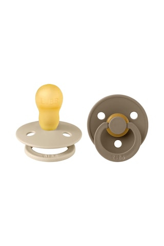 Bibs Colour İkili Kauçuk Emzik- Vanilla/dark Oak 18+ Ay Gold - Krem Bibs Colour İkili Kauçuk Emzik- Vanilla/dark Oak 18+ Ay Gold - Krem