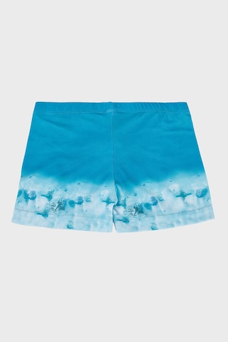 Slipstop Caretta Desenli Beli Lastikli Boxer Mayo Short Erkek Çocuk Mayo Short Sr2632000005 Turkuaz
