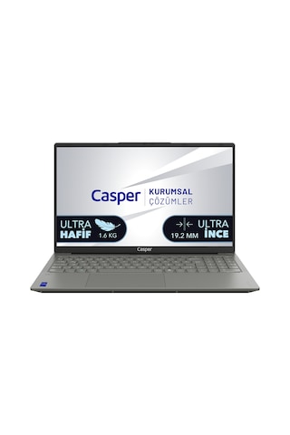 Casper Nirvana X750.1342-8V00X-G-F i5-13420H 8 GB 500 GB SSD 15.6" Dos Dizüstü Bilgisayar