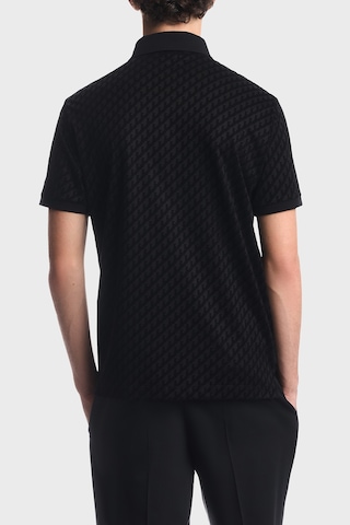 Emporio Armani Tamamı Logolu Regular Fit Düğmeli Polo Erkek Polo Em007339 Af10017 Fc375 Siyah