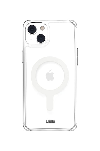 Cosmotex Newface Apple iPhone Uyumlu 14 Kılıf Uag Plyo Magneticsafe Silikon - Şeffaf
