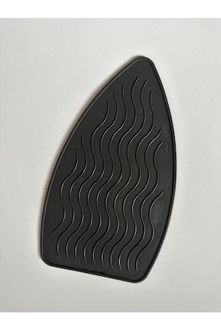 Siyah Silikon Ütü Altlığı Yanmaz Yapışmaz Ütü Masası Kılıfı Örtüsü