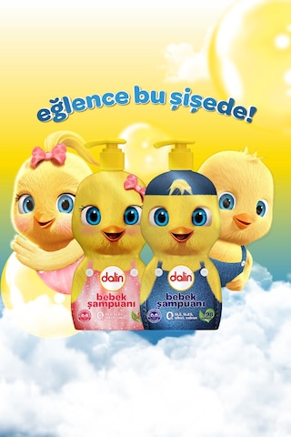 3 Adet Dalin Şampuan Civciv Şişe 500ml