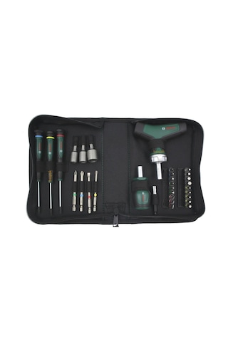 Bosch 31 Parça T Saplı Bits Uyumlu Cırcırlı Ve Klemens Tornavida Seti 1600a039hx