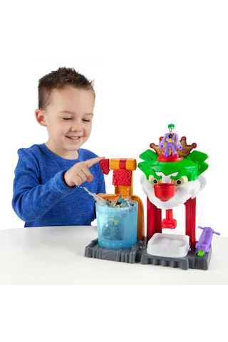 Imaginext DC Super Friends Renk Değiştiren Joker Eğlence Evi Oyun Seti HMX55