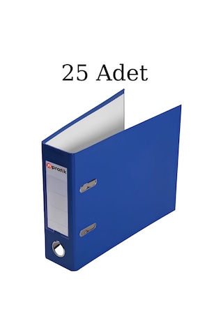 N'pratik 25 Adet Extra Plastik Dar Klasör - Dayanıklı Ve Şık Ofis Düzenleyici