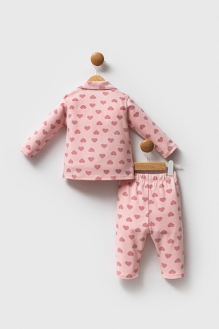 U.s. Polo Assn. Kız Bebek Gömlek Pijama Açık Pembe-1701 Pembe