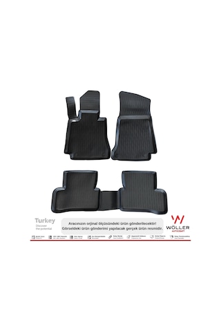 Mercedes E Serisi W212 Paspas 2009 2016 3D Havuzlu Wöller Paspas