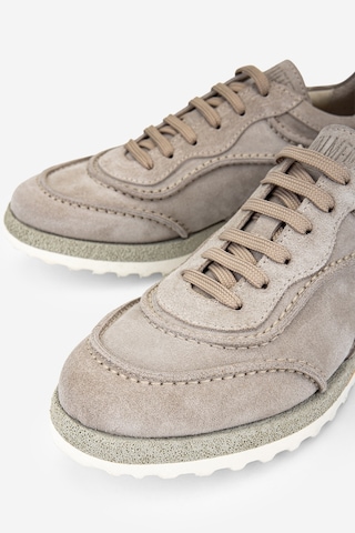 Valmenti Erkek Hakiki Deri Bej Süet Sneakers & Spor Ayakkabı 1202 2295-33 Erk Ayk Y26 Lıno Suet