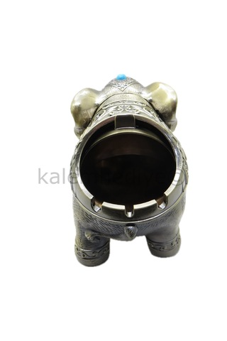 Swarovski Taşlı Fil Masaüstü Küllük - Gizli Hazneli Masaüstü Hedi