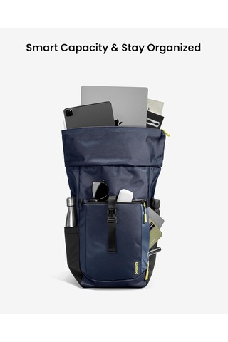 Tomtoc Flap Laptop Sırt Çantası, 17-23 Litre Düşünceli Tasarım, 1 Diğer