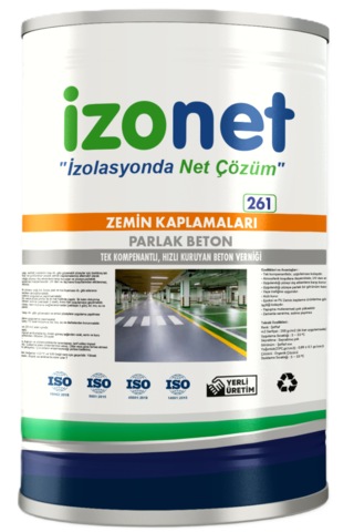 İzonet 261 Parlak Beton 3,5 Kg