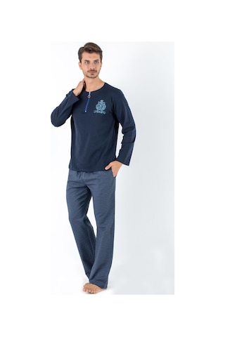 Doremi Prussian Blue Erkek Pijama Takımı (511090263)