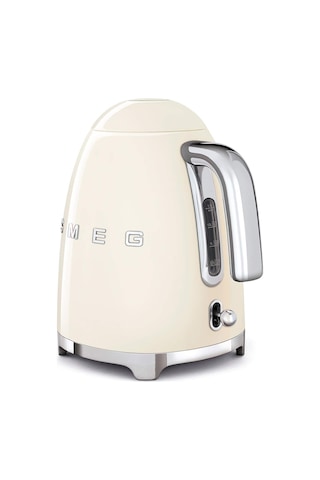 Smeg Klf03creu Su Isıtıcısı, 1,7 Litre Kapasiteli, Krom Paslanmaz Çelik, Ayarlanabilir Termostat, Su Seviyesi Göst