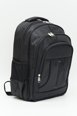 Bags Prime Siyah Çok Bölmeli Geniş Hacimli Okul Seyahat Ve Günlük Sırt Çantası - Siyah