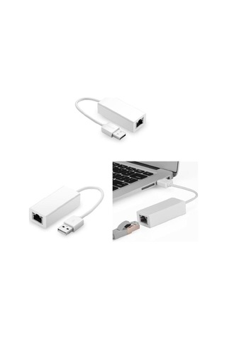 Usb - Rj45 网络适配器 10/100 Mbps Macbook/win7 多系统兼容 Lan 转接器