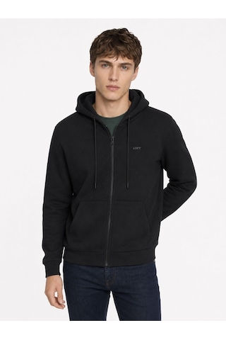 Loft Regular Fit Erkek Hırka Lf2044040 Q1.v1 Siyah