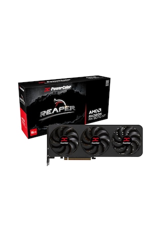 Powercolor Reaper Radeon Rx9070xt 16g-a Gddr6 256bit Gaming Ekran Kartı