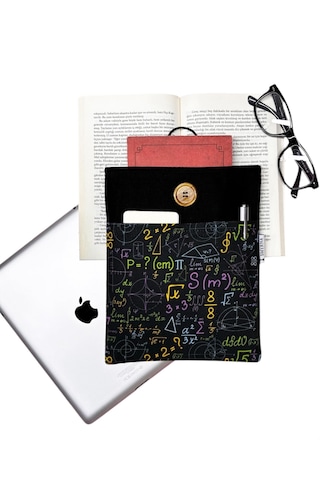 Kitap Kılıfı / Tablet Kılıfı / Çok Amaçlı Kılıf Matematik,formül Siyah