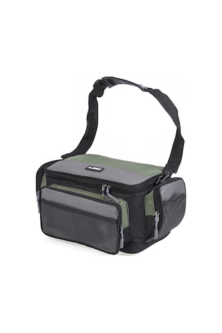 Novahub Geniş Bölmeli Balıkçı Çantası - Çift Fermuarlı Pratik, Kolay Erişim