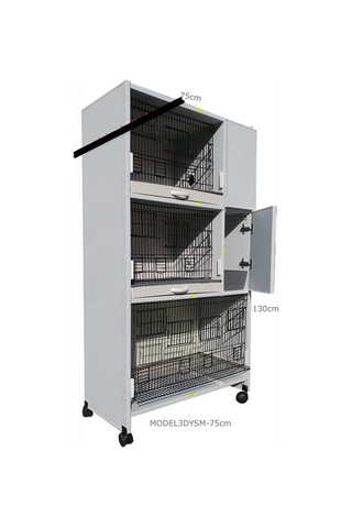 İstanbul Kafes Model 3Ys Pvc Kuş Dolabı