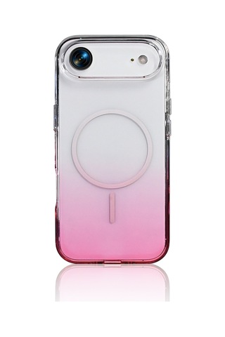 Apple Uyumlu iPhone 17 Air Kılıf M-safe Şarj Özellikli Zore Septik Silikon Kapak Siyah