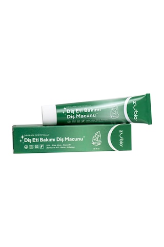 Zubio Organik Sertifikalı Diş Eti Bakımı Diş Macunu 75 G