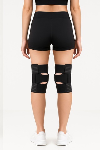 2 Adet Menisküs İçin Medikal Dizlik Diz Korsesi Patella Ligament Destekli Dizlik Koruyucu