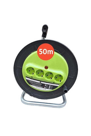 Has Ttr Makaralı Fişli Bakır Enerji Kablosu 3x1,5 50 Metre