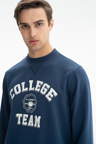 AR-MA Arma Erkek Yazı Baskılı Regular Fit Şardonsuz 3 İplik Bisiklet Yaka Sweatshirt 001