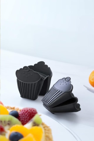Perotti 15399 Silicone Cupcake Tutacak Renkli