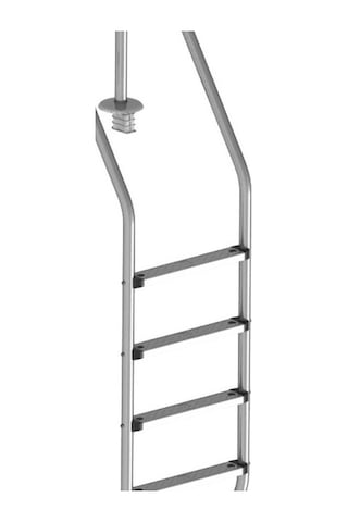 Havuz Merdiveni 304 Model Paslanmaz Çelik Cnc Kesimli 4 Ba N11.1672