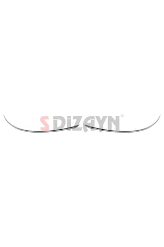 S-dizayn Renault Megane 4 Krom Ayna Alt Çıtası 2 Prç. 2016 Ve Üze