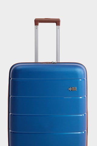 Defacto Unisex Sert Kapaklı Büyük Valiz H2405axnsbe644 Mavi-be644