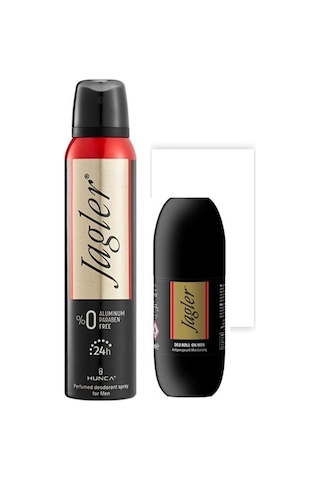Jagler Classic Erkek Sprey Deodorant 150 ML + Roll-On Deodorant 50 ML
