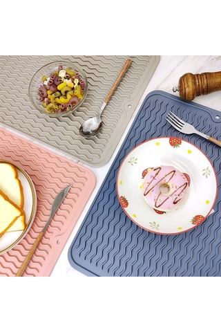 Sones Tpr Kalınlaştırılmış Termal Ped Dalga Desenli Drenaj Kaymaz Mat Haki