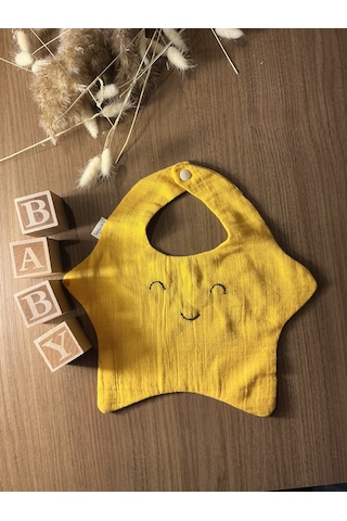 Venedy S Happy Star Mama Önlüğü Hardal
