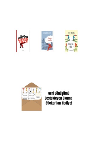 Demir Ökçe + Uçurum İnsanları + Güneşin Oğlu + Okuma Sticker'ları