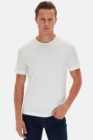 D's Damat Ds Damat Comfort Ekru Bisiklet Yaka %100 Pamuk T-shirt 6hc14ort02006 Ekru
